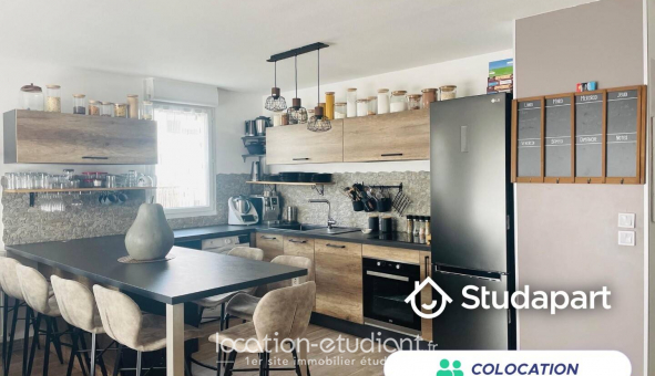 Colocation �tudiante Studio &agrave; Vaulx en Velin (69120)