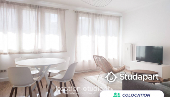 Colocation �tudiante Studio &agrave; Vaulx en Velin (69120)