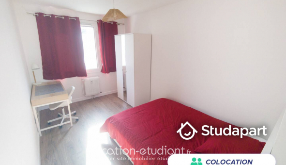 Colocation �tudiante Studio &agrave; Vaulx en Velin (69120)