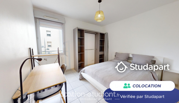 Colocation tudiante Studio à Vnissieux (69200)