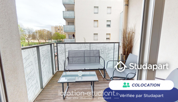 Colocation tudiante Studio à Vnissieux (69200)