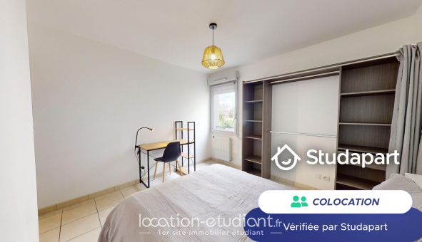 Colocation tudiante Studio à Vnissieux (69200)