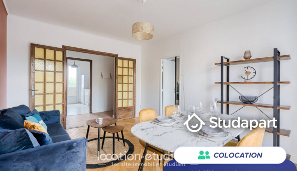 Colocation tudiante Studio à Vnissieux (69200)