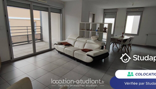 Colocation �tudiante Studio &agrave; V�nissieux (69200)