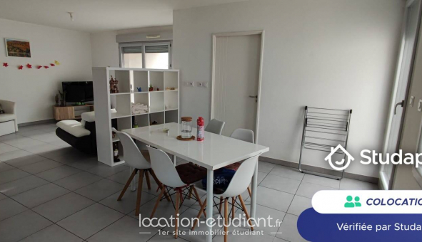 Colocation �tudiante Studio &agrave; V�nissieux (69200)