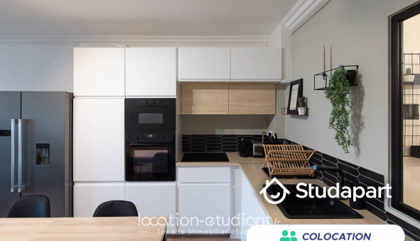 Colocation �tudiante Studio &agrave; V�nissieux (69200)