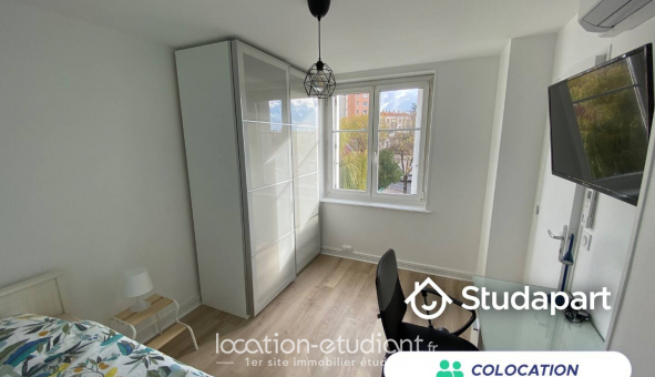 Colocation �tudiante Studio &agrave; V�nissieux (69200)