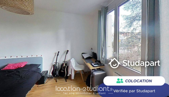 Colocation �tudiante Studio &agrave; V�nissieux (69200)