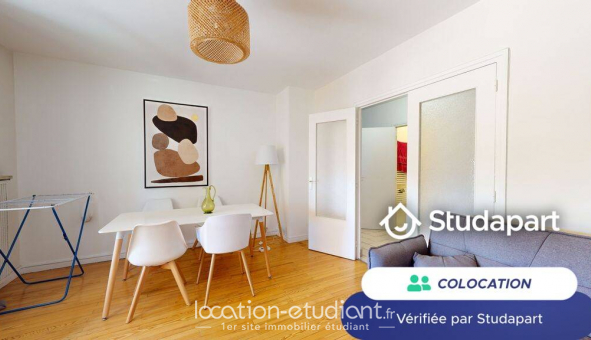 Colocation �tudiante Studio &agrave; V�nissieux (69200)