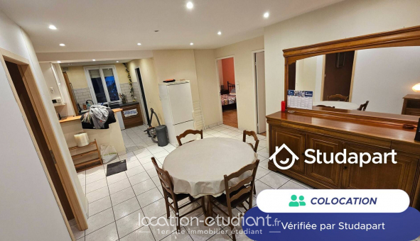 Colocation �tudiante Studio &agrave; V�nissieux (69200)