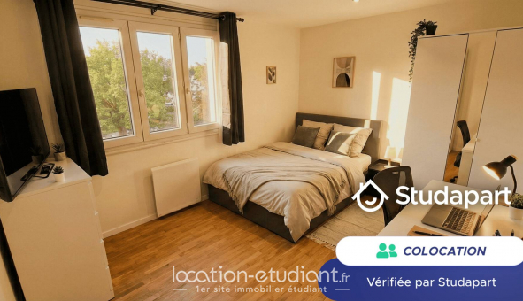 Colocation �tudiante Studio &agrave; V�nissieux (69200)