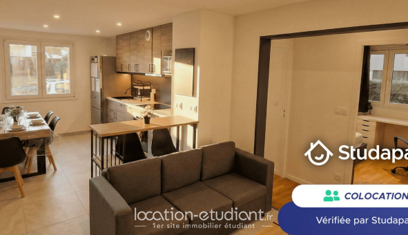 Colocation �tudiante Studio &agrave; V�nissieux (69200)