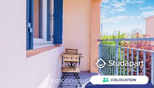 Colocation �tudiante Studio &agrave; V�nissieux (69200)