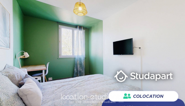 Colocation �tudiante Studio &agrave; V�nissieux (69200)