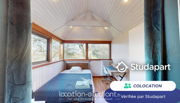 Colocation �tudiante Studio &agrave; Vezin le Coquet (35132)