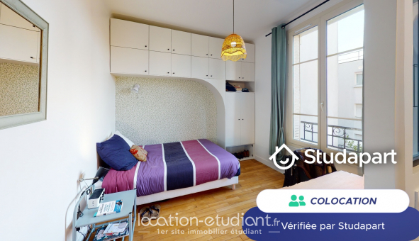Colocation étudiante Studio à Villejuif (94800)