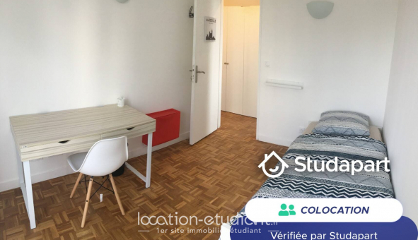Colocation étudiante Studio à Villejuif (94800)