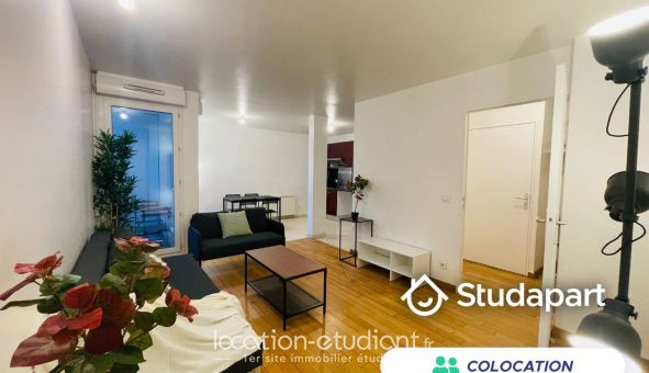 Colocation étudiante Studio à Villejuif (94800)