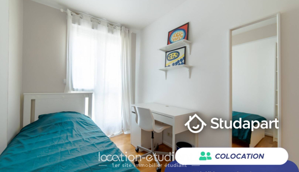Colocation étudiante Studio &agrave; Villejuif (94800)
