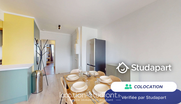 Colocation �tudiante Studio &agrave; Villejuif (94800)