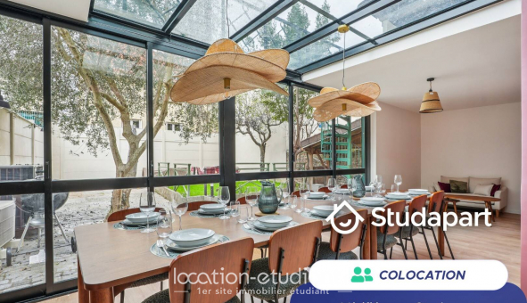 Colocation �tudiante Studio &agrave; Villejuif (94800)