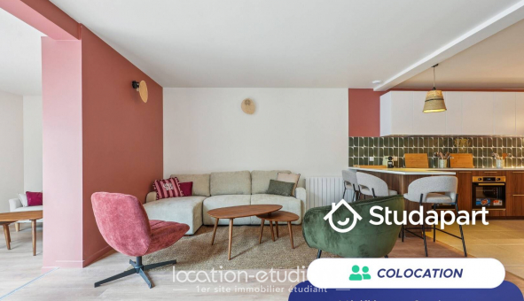 Colocation �tudiante Studio &agrave; Villejuif (94800)