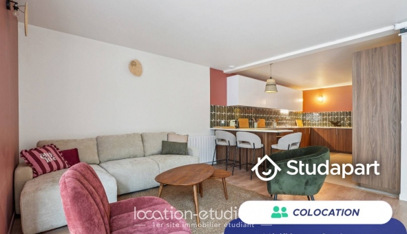 Colocation �tudiante Studio &agrave; Villejuif (94800)