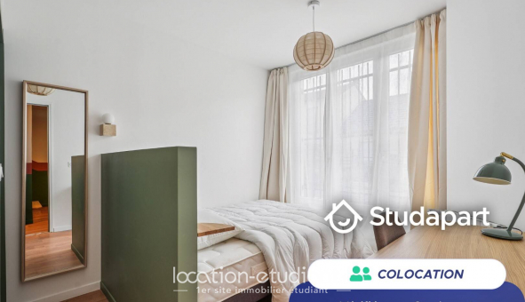 Colocation �tudiante Studio &agrave; Villejuif (94800)
