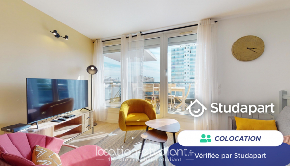 Colocation tudiante T1 à Villejuif (94800)