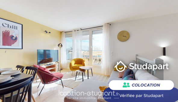 Colocation tudiante T1 à Villejuif (94800)