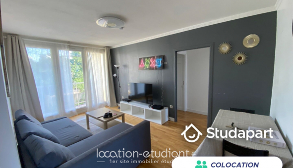 Colocation �tudiante T4 &agrave; Villejuif (94800)