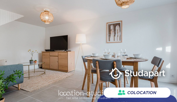 Colocation étudiante Chambre dans une colocation de 9m2