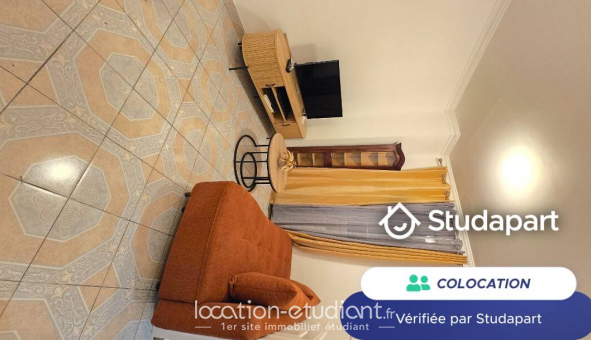 Colocation �tudiante Studio &agrave; Villeneuve Saint Georges (94190)