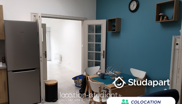 Colocation tudiante Studio à Villeneuve d'Ascq (59491)