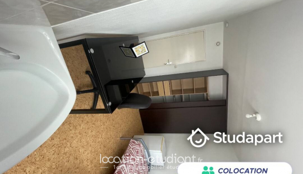 Colocation �tudiante Studio &agrave; Villeneuve d'Ascq (59491)