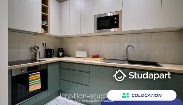 Colocation �tudiante Studio &agrave; Villeneuve d'Ascq (59491)