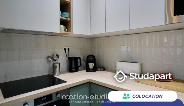 Colocation �tudiante Studio &agrave; Villeneuve d'Ascq (59491)