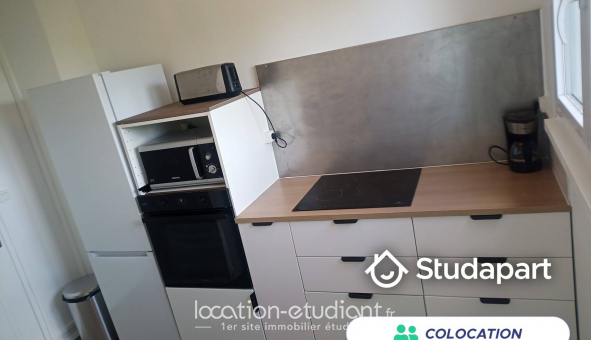 Colocation �tudiante Studio &agrave; Villeneuve d'Ascq (59491)