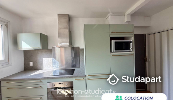 Colocation �tudiante Studio &agrave; Villeneuve d'Ascq (59491)