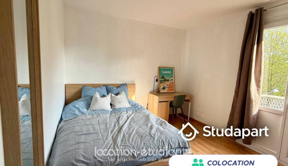 Colocation �tudiante Studio &agrave; Villeneuve d'Ascq (59491)