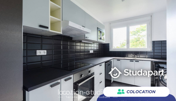 Colocation �tudiante Studio &agrave; Villeneuve la Garenne (92390)