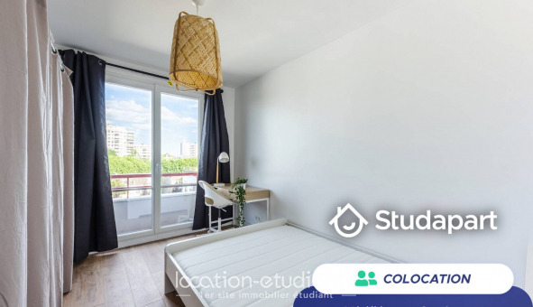 Colocation �tudiante Studio &agrave; Villeneuve la Garenne (92390)