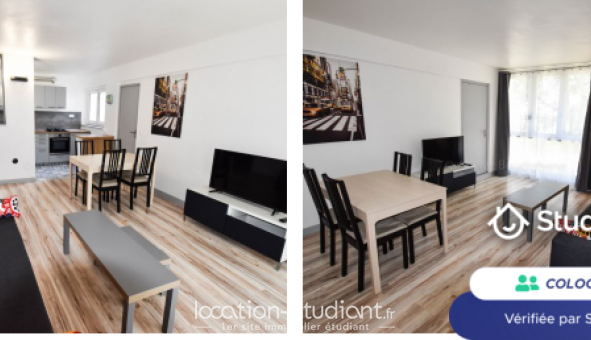 Colocation �tudiante T4 &agrave; Villeneuve le Roi (94290)