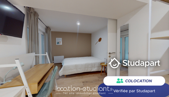 Colocation tudiante Studio à Villers ls Nancy (54600)