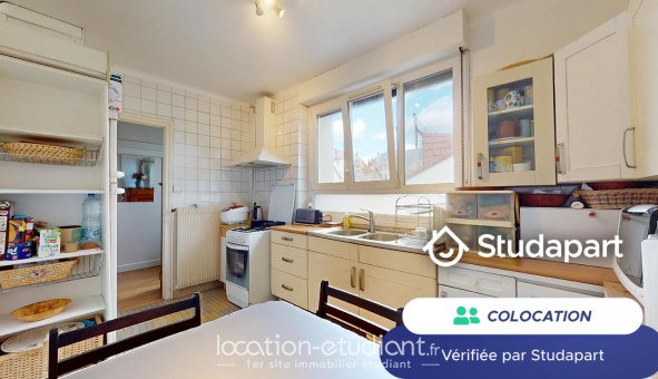 Colocation tudiante Studio à Villers ls Nancy (54600)