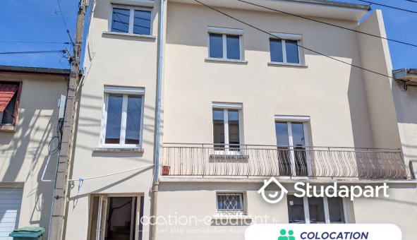 Colocation tudiante Studio à Villers ls Nancy (54600)