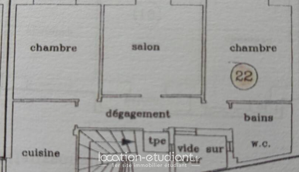 Colocation tudiante Studio à Villers ls Nancy (54600)