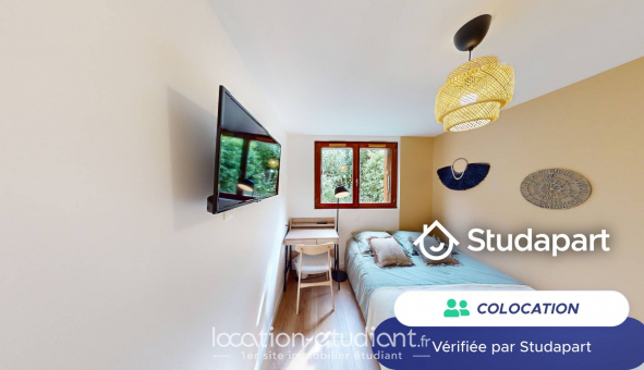 Colocation tudiante Studio à Villeurbanne (69100)