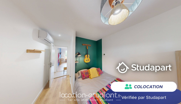 Colocation tudiante Studio à Villeurbanne (69100)