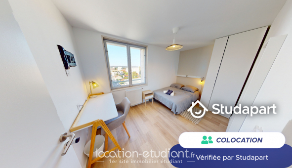 Colocation tudiante Studio à Villeurbanne (69100)